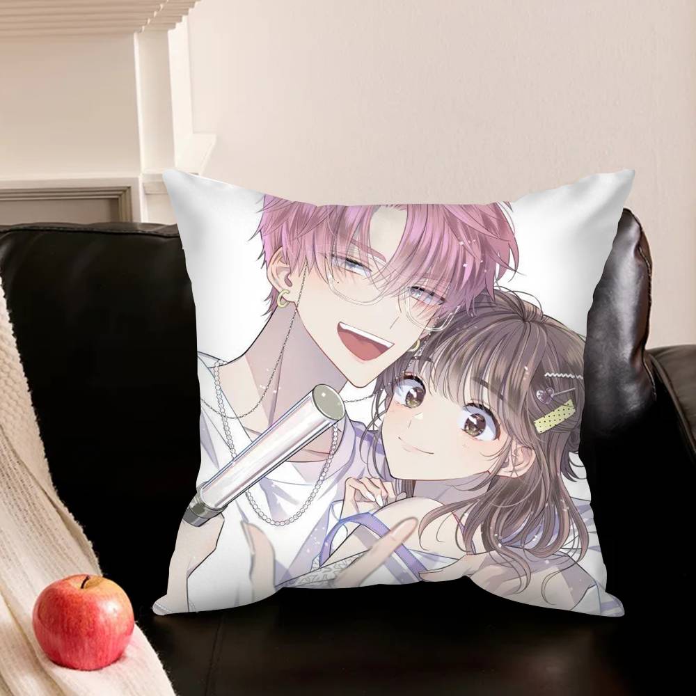 T-Tamon-Kun I-Ima D-Docch Pillowcase Living Room Sofa Cushion Cover Bedroom Room Bed Pillow Cover Home Decoration