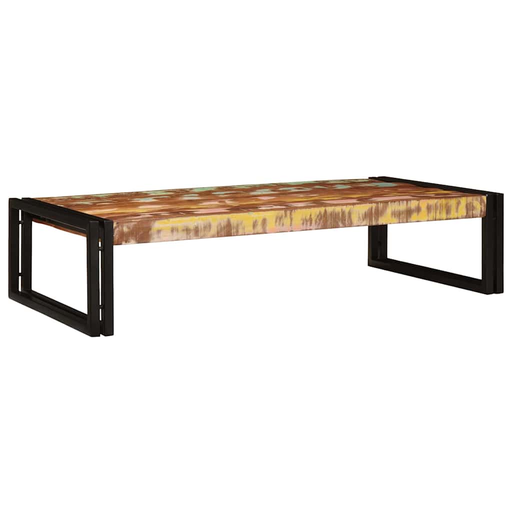 Bathroom Shelf for Multicolor 100 X 50 X 23 Cm Solid Reclaimed Wood
