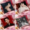 Cosmetic Playlover Cushion Cover Anti-dustmite Pillowcase Invisible Zipper Silky Short Plush Sofa Cushion Cover