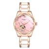 New Luxury Design Women's Watch Diamond Ceramic Stainless Steel Strap Montre Femme Automatic Mechanical Relojes Para Mujer