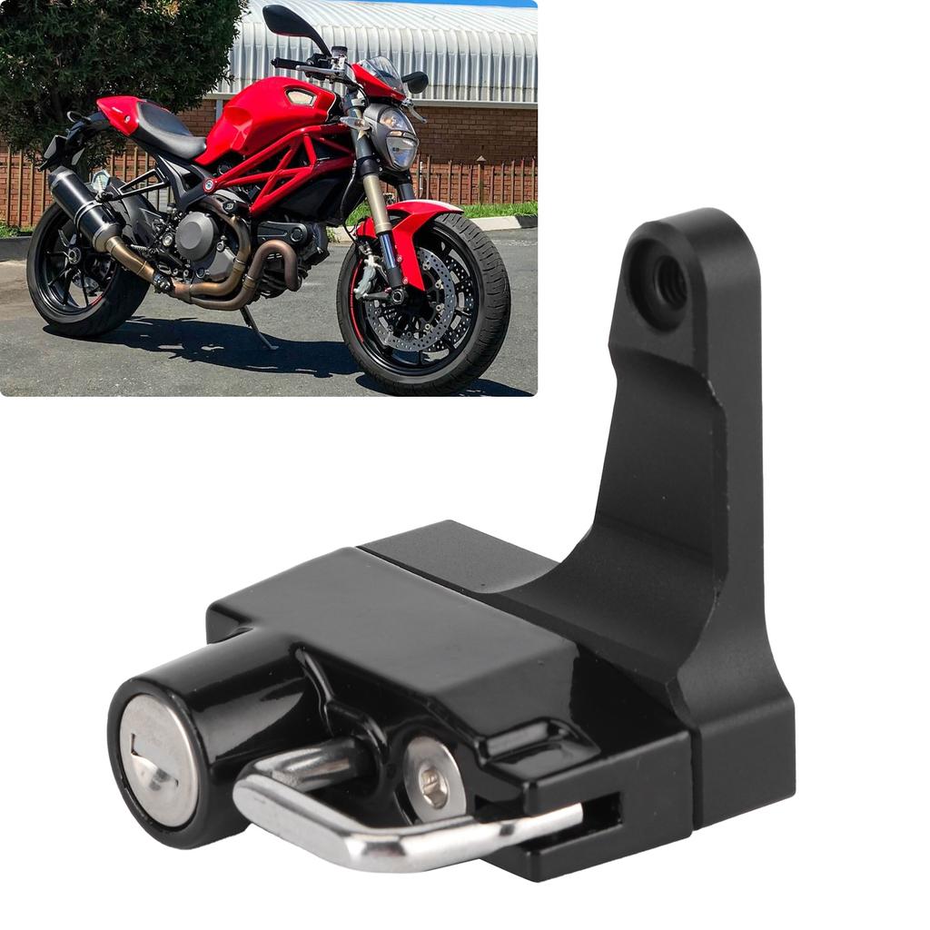 Motorcycle Metal Helmet Lock Anti Theft with 2 Keys Fit for Ducati Monster 6967961100