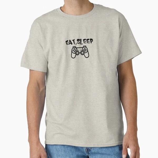 Eat Sleep And Video Game Classic Tshirt Made In Usaaus Tshirt S2xl S