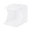 Photo Light Box Foldable USB Powered Portable Mini Photography LED Light Tent with 6 Background for Jewelry Watch White