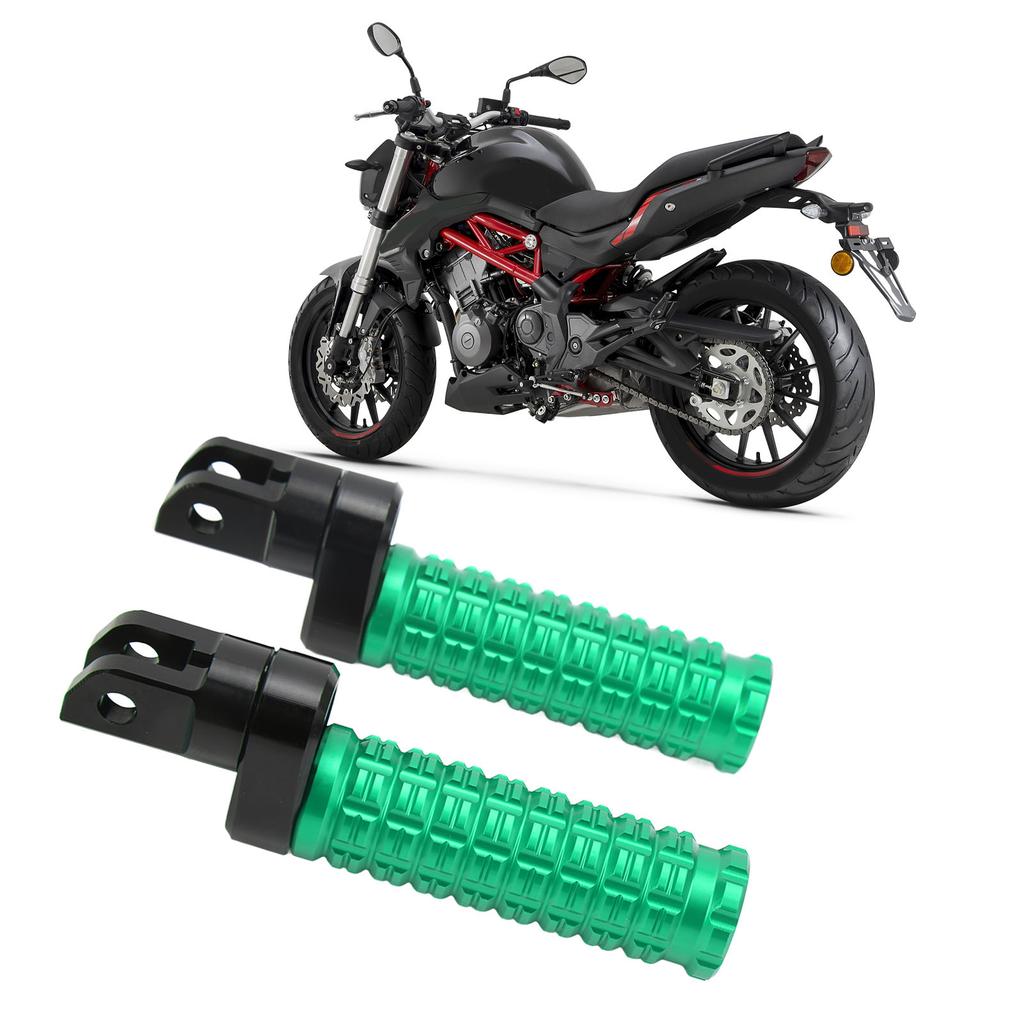 1 Pair Motorcycle Foot Pegs CNC T6063 Aluminum Alloy Anodized Replacement For 252R 2021‑2022