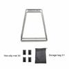 Camping Foldable Metal Stand Stainless Steel Aluminum Alloy Box Stand Iron Storage Box Bracket for Outdoor Picnic Fishing