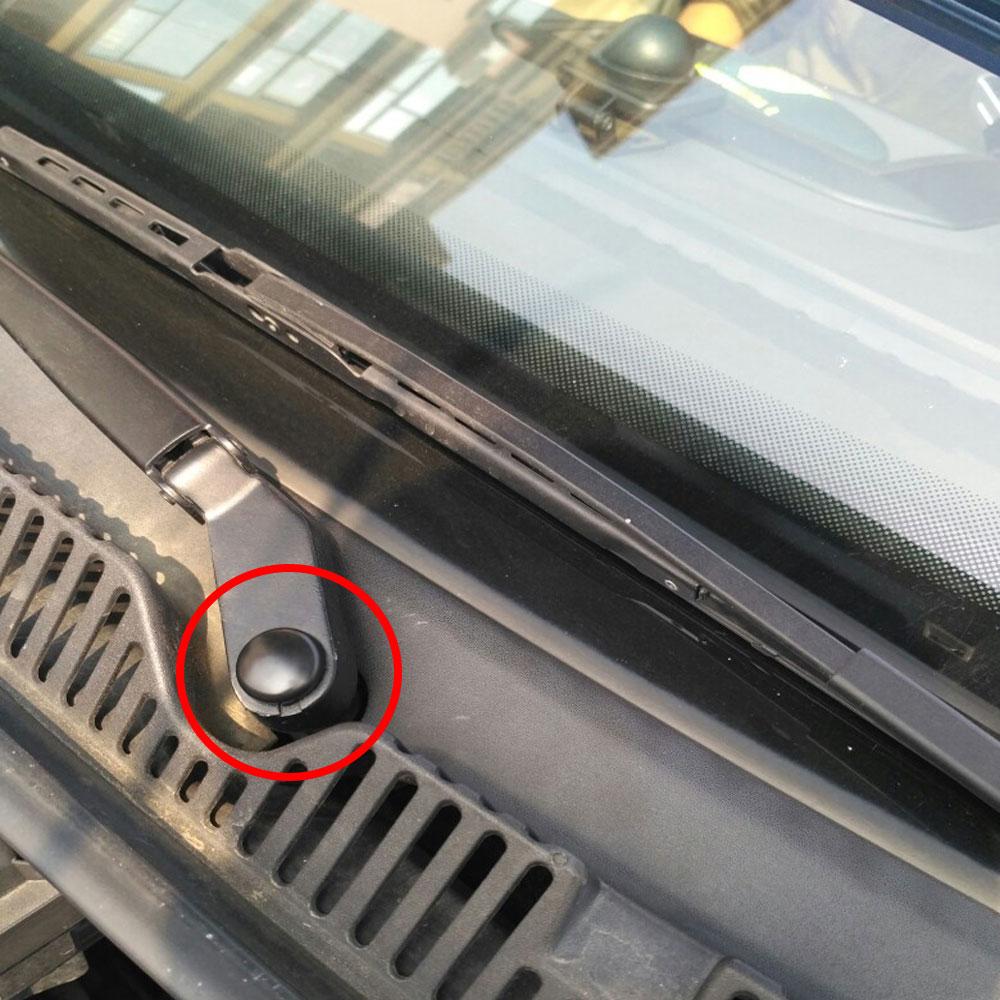 2x Car Front Windscreen Wiper Arm Nut Cap Bolt Cover For VW Passat B5 B6 B7 Golf MK4 MK5 MK6 MK7 Polo Jetta Tiguan Car Products