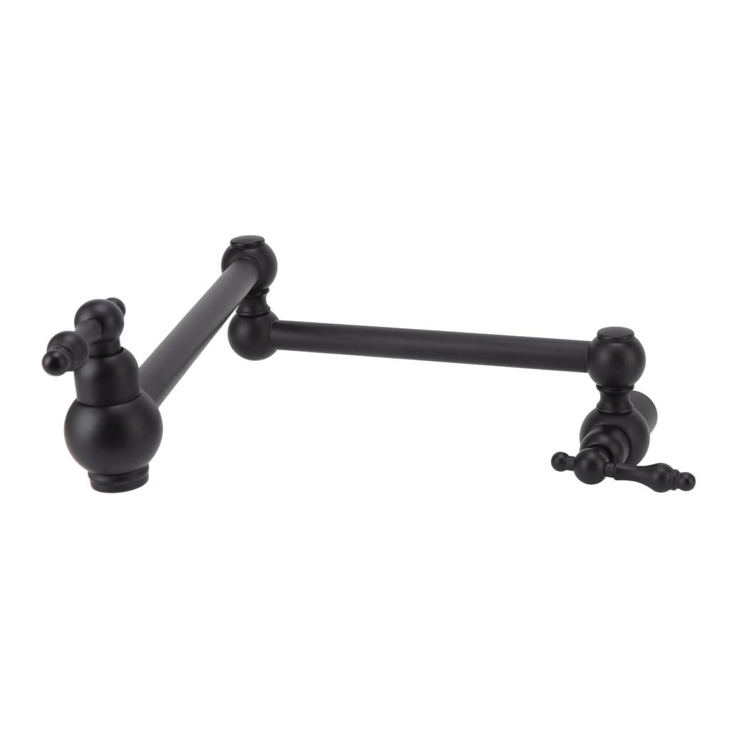 G1/2 Wall Mounted Kitchen Faucet Single Cold 360 Degree Rotating Sink Faucet Folding Copper Water