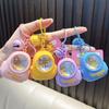 Cute Little Bear & Duck Night Light Keychain – Backpack Pendant & Claw Machine Gift
