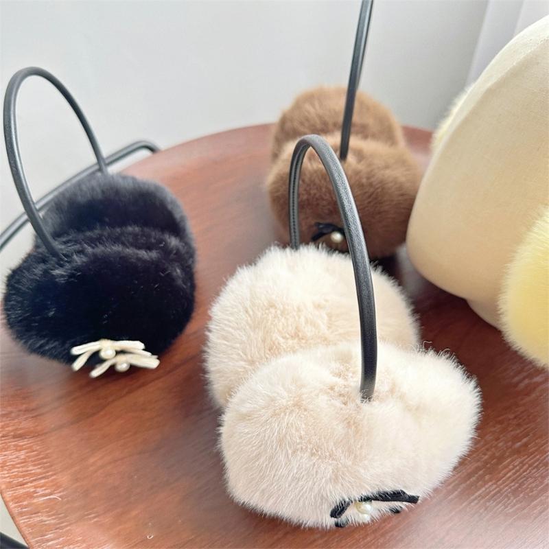 Fashionable Fleece Ear Covers Cold Weather Protections Lightweight Ear Warmers For Men Women Winter Accessories