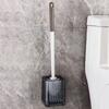Home Wall Mounted Toilet Brush New Wall Mounted Blind Spot Brush Set Bathroom Toilet Cleaning Long Handle Artifact