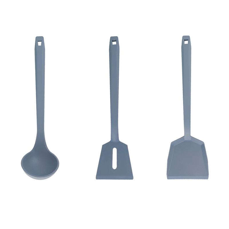 3 ST/SET Silikon Köksredskap Matlagningsredskap Värmebeständiga Kök Non-Stick Matlagningsredskap Kök Spatel Soppslev Verktyg