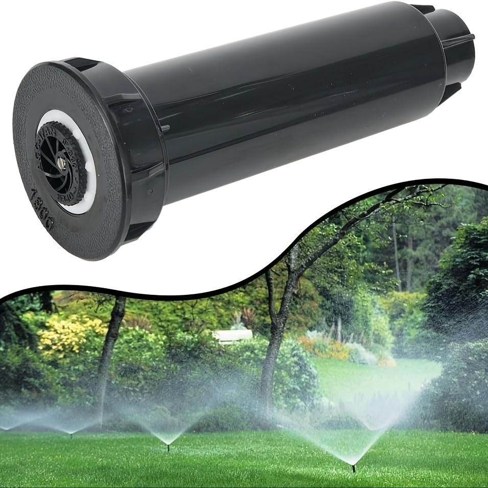 360 Degree Rotating Pop Up Sprinkler Head High Pressure Retractable Plastic Garden Irrigation Tool For Lawn Flower Bed Watering