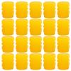 4/100PCS Car Luminous Tire Valve Cap Motorcycle Bike Wheel Nozzle Night Glowing Fluorescent Decor Tyre Valve Stem Luminous Caps