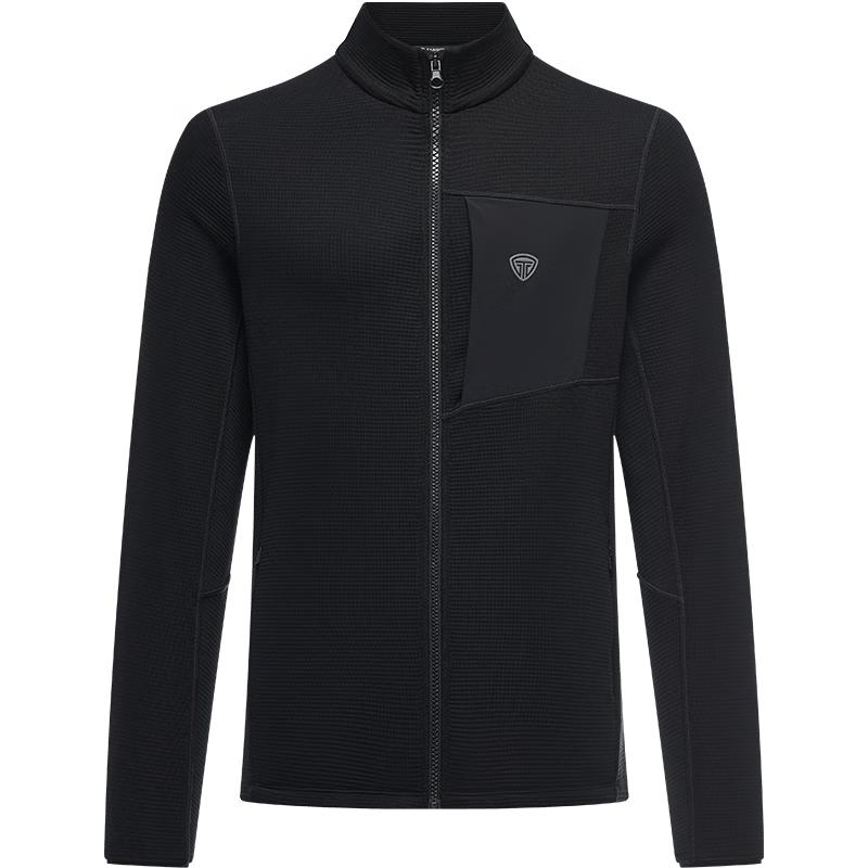 Tanboer Men s Mock-Neck Fleece Cardigan Jacket 5562771A S 165