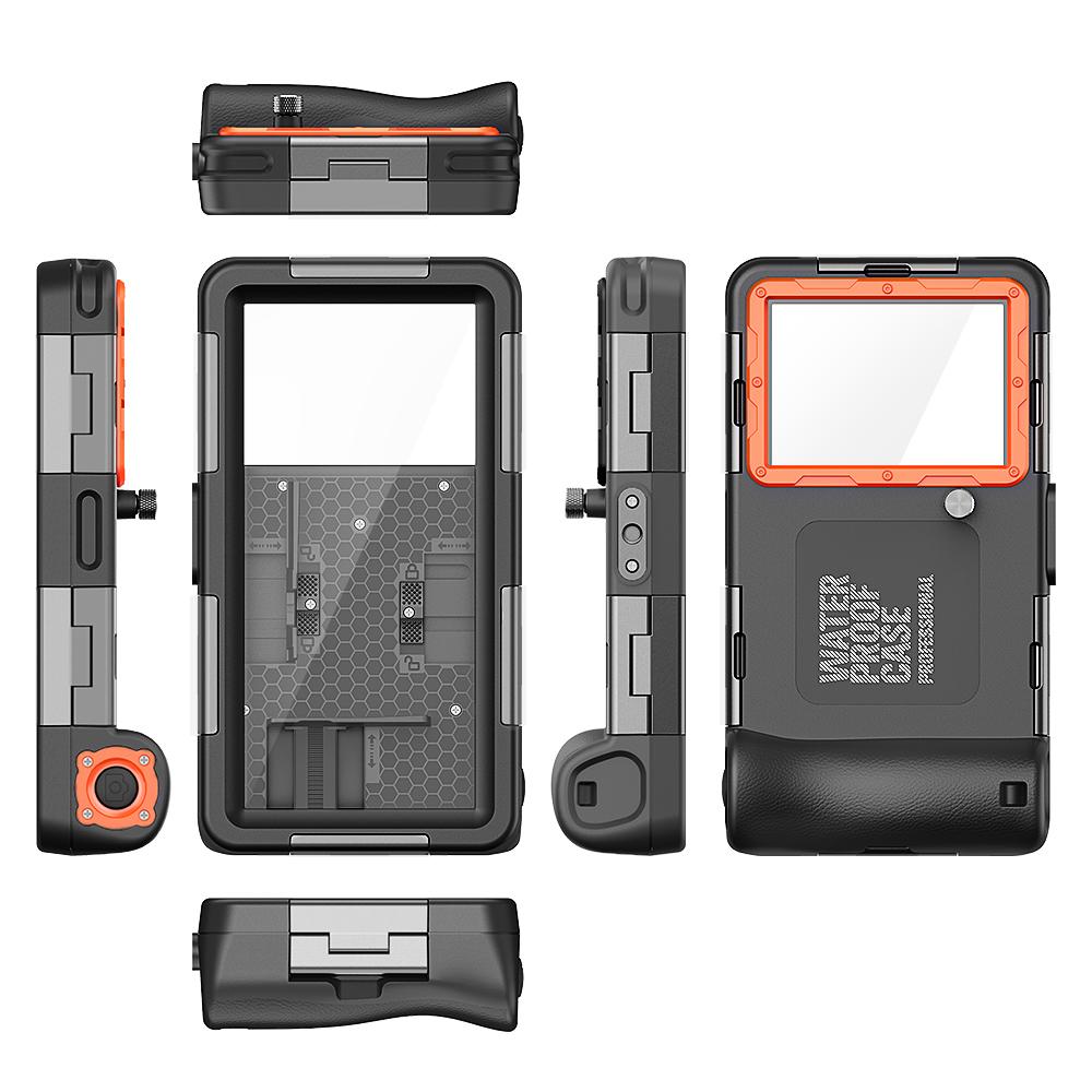 Diving Phone Protective Case Compatible with 15M Professional Waterproof Case for Underwater Snorkeling Photo Video