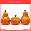 Halloween Led Pumpkin Decor With Glow Lighting For Party Table Centerpiece