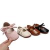Citgeett Chaussures d'Automne pour Bébés Filles Nœud Plat PU Princesse Chaussures de Marche Décontractées pour Nouveau-né Bébé Tout-petit