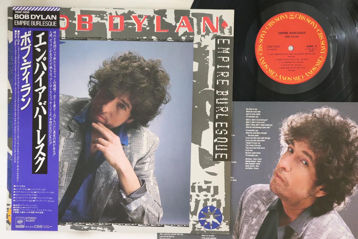 

LP Record BOB DYLAN - Empire Burlesque 28AP3050 CBS SONY 1985 Japan Obi Rock Used