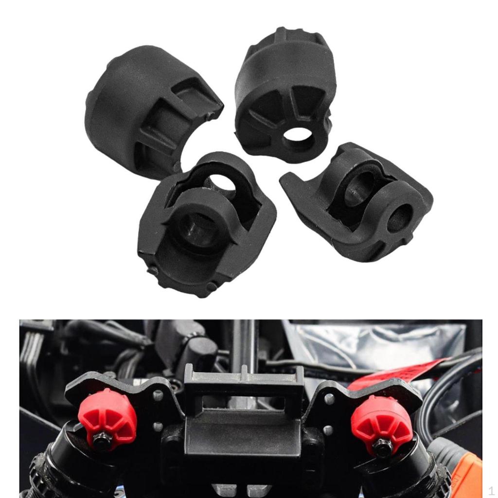 4 Pieces Shock Cap Protector Guards Replacement, RC Absorber Upgrades Part for