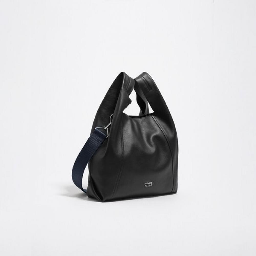 

Bimba Y Lola Black Paperbag Medium B256aib031bkf Black/FREE