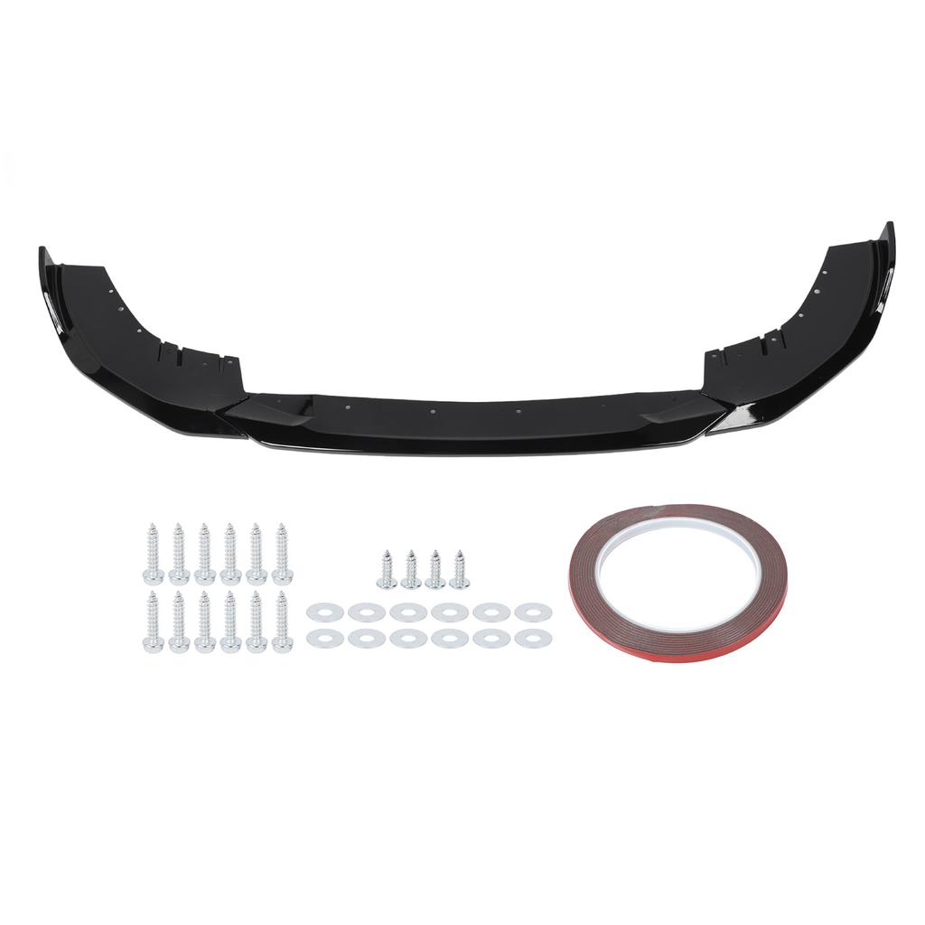 3PCS Front Bumper Lip Spoiler Scratch Resistant Sporty Bumper Lip Chin Splitter Diffuser For 2 Series G42 Coupe M Sport