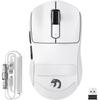MAMBASNAKE M3 Gaming Wireless Mouse with Original PAW3395PRO FSWQ Life 65 Hours of Continuous Grip Tape Official Direct FPS Mouse, Ultra-Lightweight