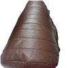 Brown Leather Bolster Cover, Round Shaped Sofa Cushion Cover, Home Decor, Bolster Pillow Roll Cover, Neckroll Cover, Yoga Cushion Cover Birthday Gift