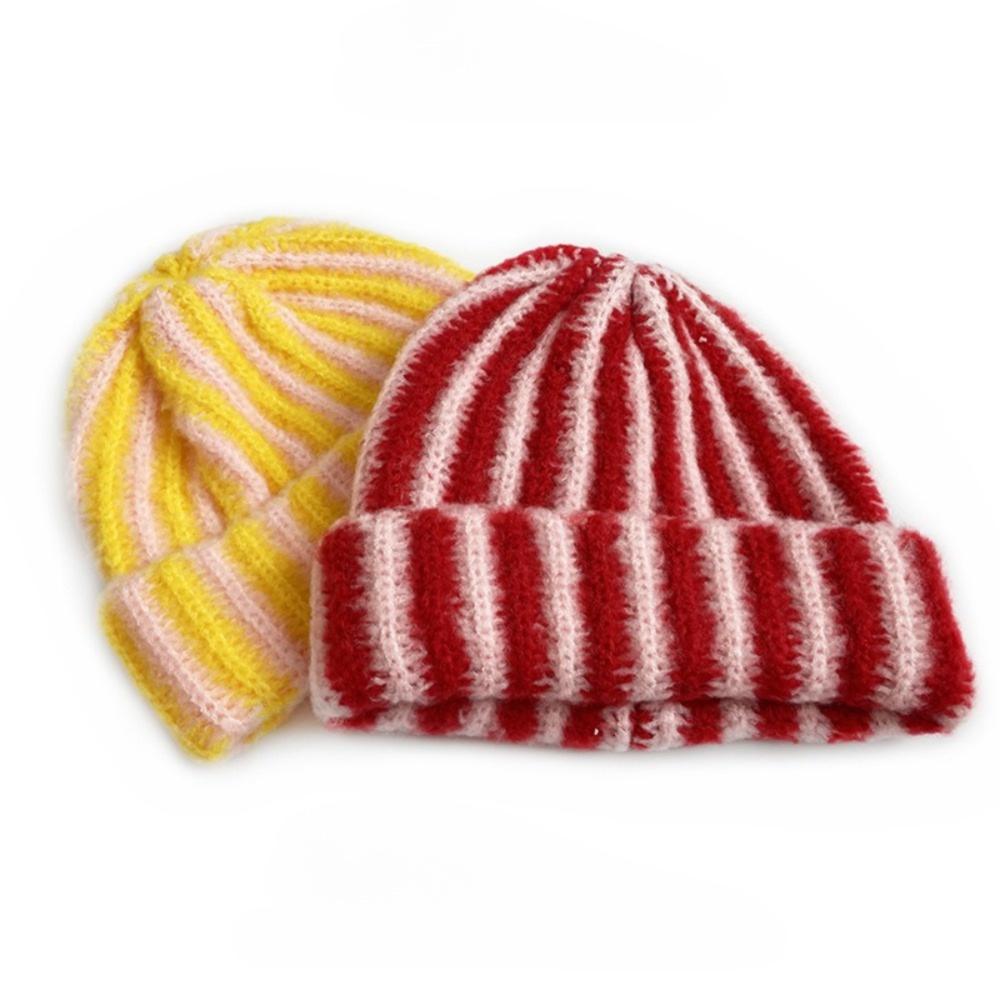 Windproof Beanie Cap Cold Proof Warm Hat New Knitted Hat Autumn Winter