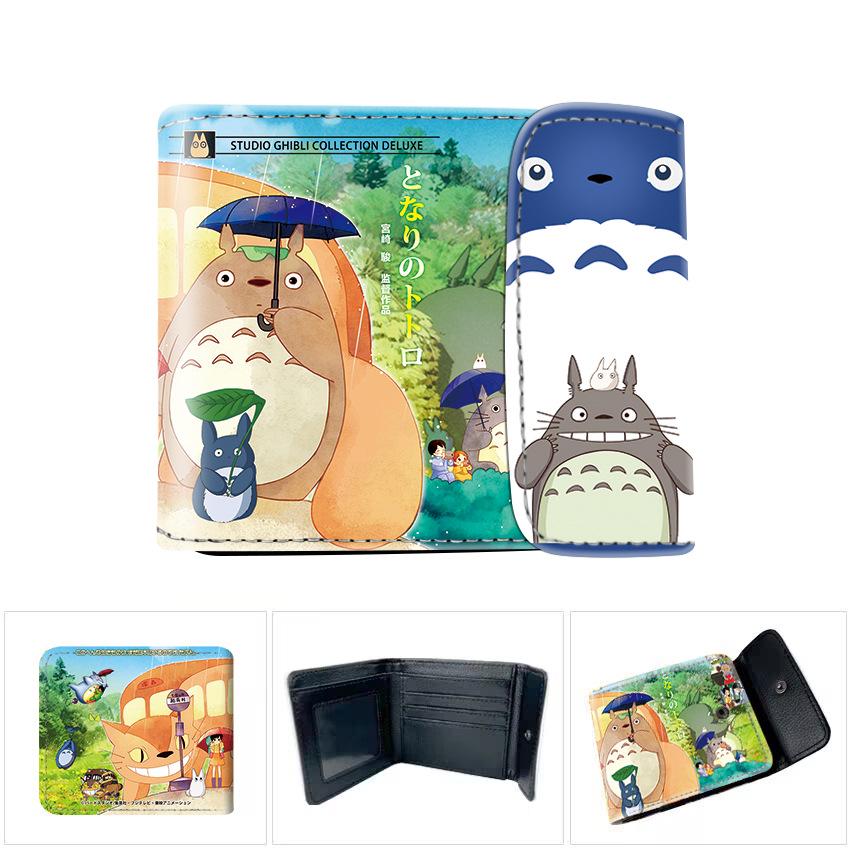 Chihiros Reise ins Zauberland Totoro Prinzessin Mononoke 3D Prägung Cartoon Münzbörse