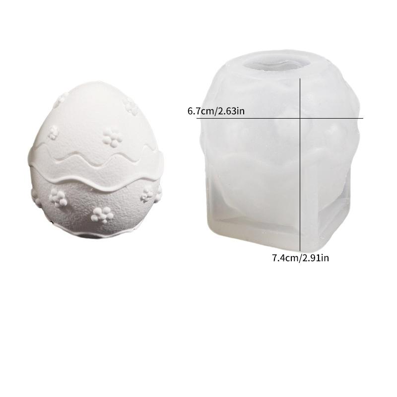 

Small Bunny Mold Decorative Bunny Candle Mold Plaster Silicone Mold Festive For Craft Making Gifts Party Decorations