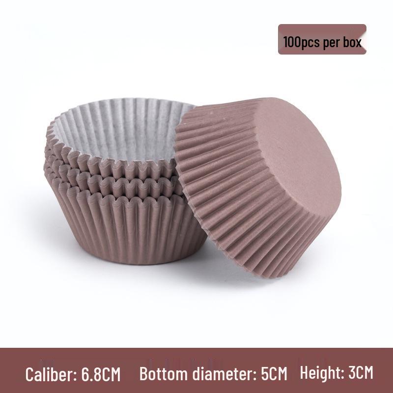 Snowy Niang Oilproof Cartoon Cake Cups - Cupcake Liners & Butter Paper for Baking