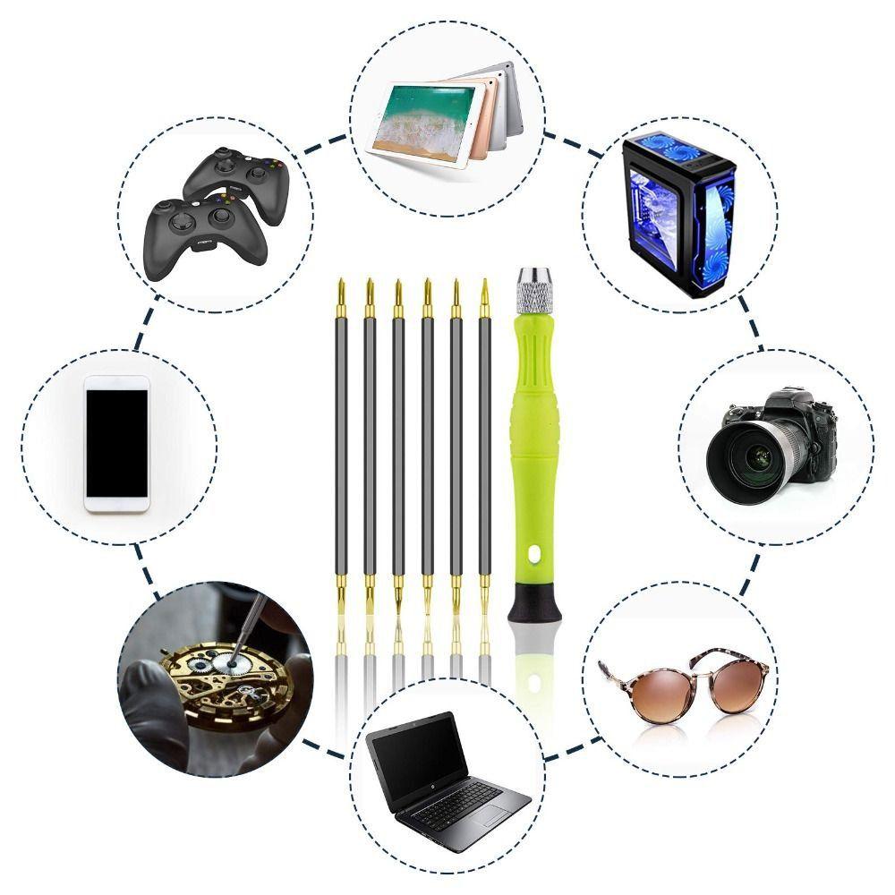 12 In 1 Screwdriver Set Stainless Steel Bits Set Precision Computer Screwdriver  Home Improvement