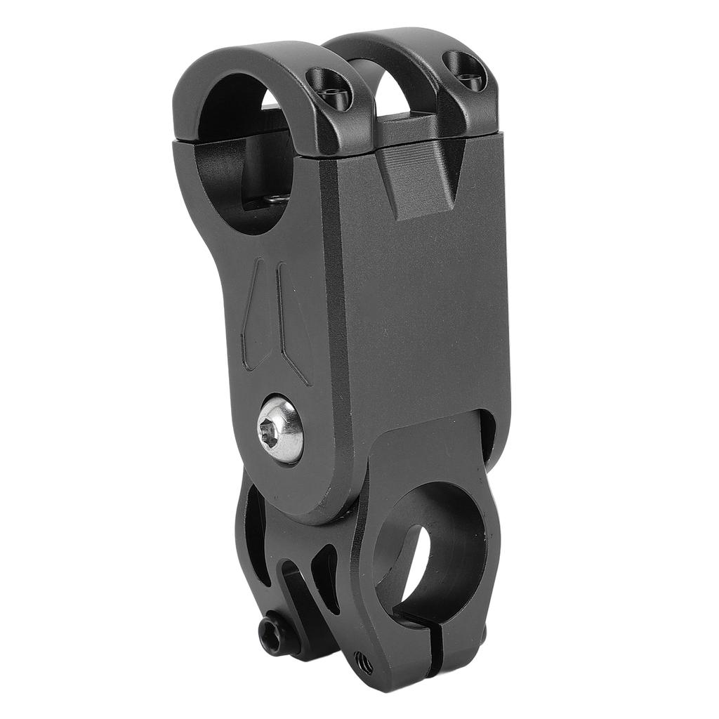 Fahrradvorbau Hohe Dichte CNC-Bearbeitung Weich und Hart Einstellbar Anti-Vibration Fahrt Mountainbike Vorbau Schwarz