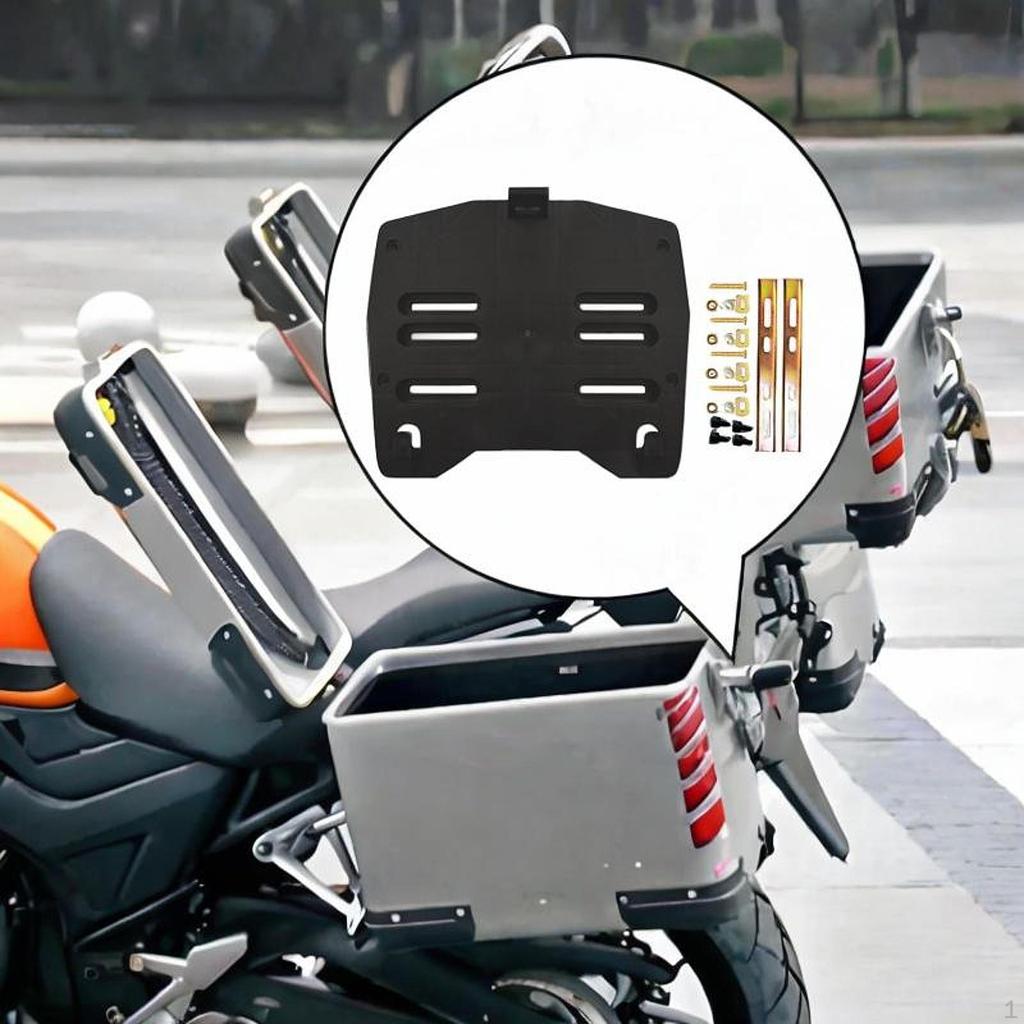 Motorcycle Rear Carrier Support Mount Rack Easy To Install Multipurpose Stable Parts Accessory