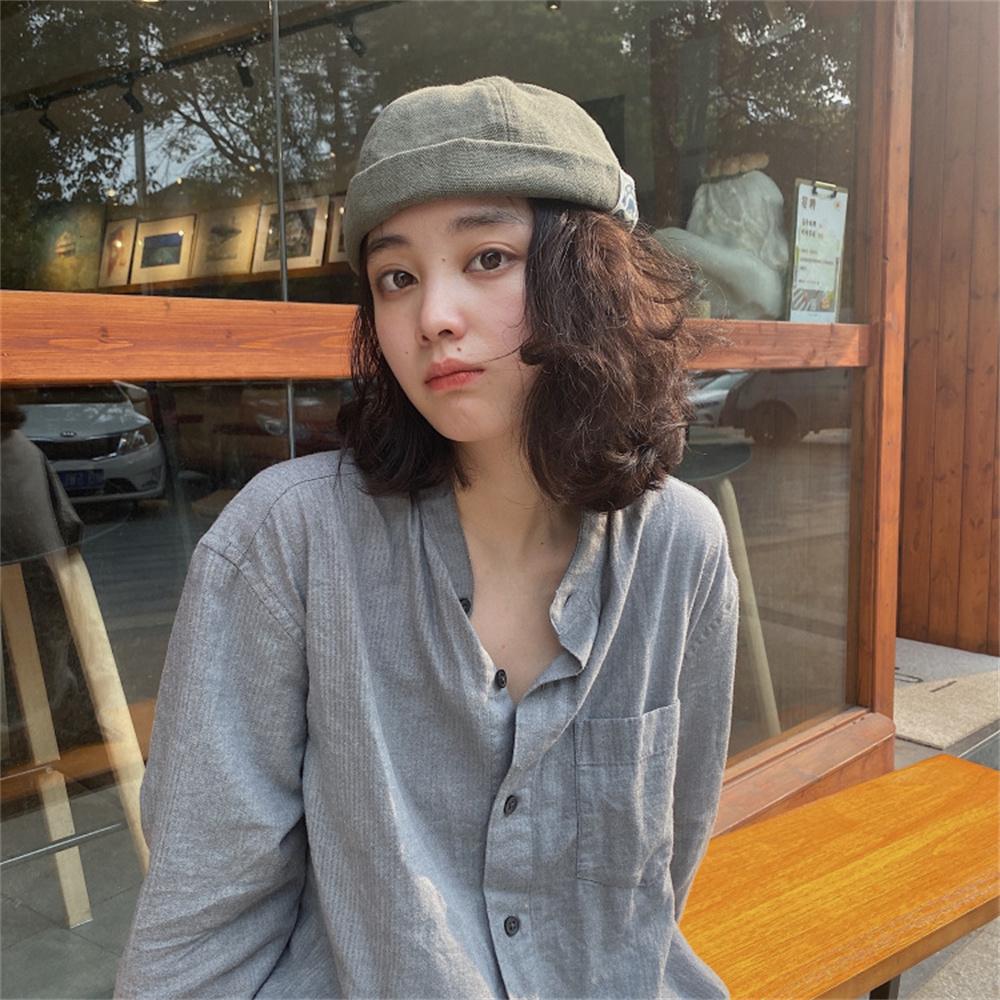 Cotton Brimless Hat Men Women Retro Skullcap Melon Docker Cap Street Hip Hop Without Visor Summer Outdoor Beanie Gorras