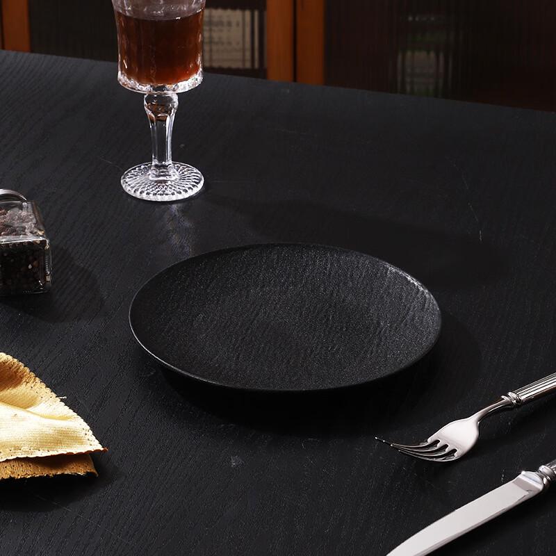 Nordic Stone 3-Compartment Round Serving Plate
