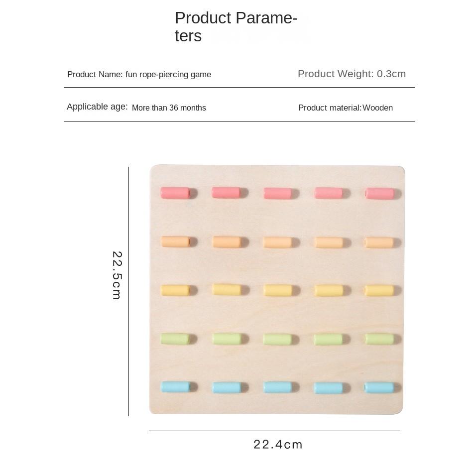 Fun and Educational Rope Toy, Hand-eye Coordination Training, Baby Early Education Enlightenment Game