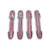 Carbon Fiber Silver Door Handle Cover For Toyota Yaris Cross -2024 Car Decoration Exterior Styling Upgrade Modify A Car