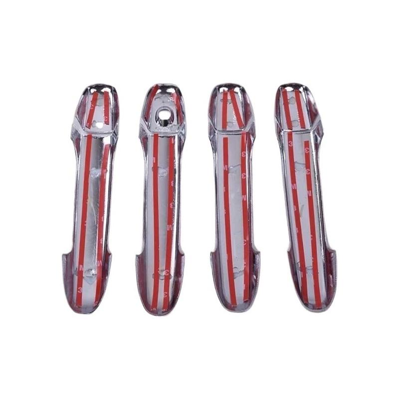 Carbon Fiber Silver Door Handle Cover For Toyota Yaris Cross -2024 Car Decoration Exterior Styling Upgrade Modify A Car