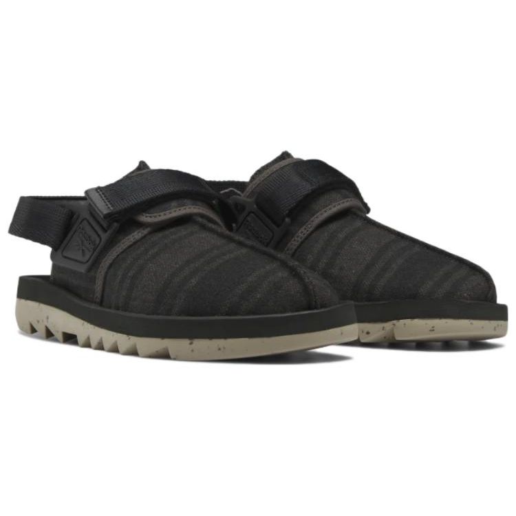 Reebok Beatnik Wear-resistant Non-slip Athletic SandalsUnisex Black IE1956