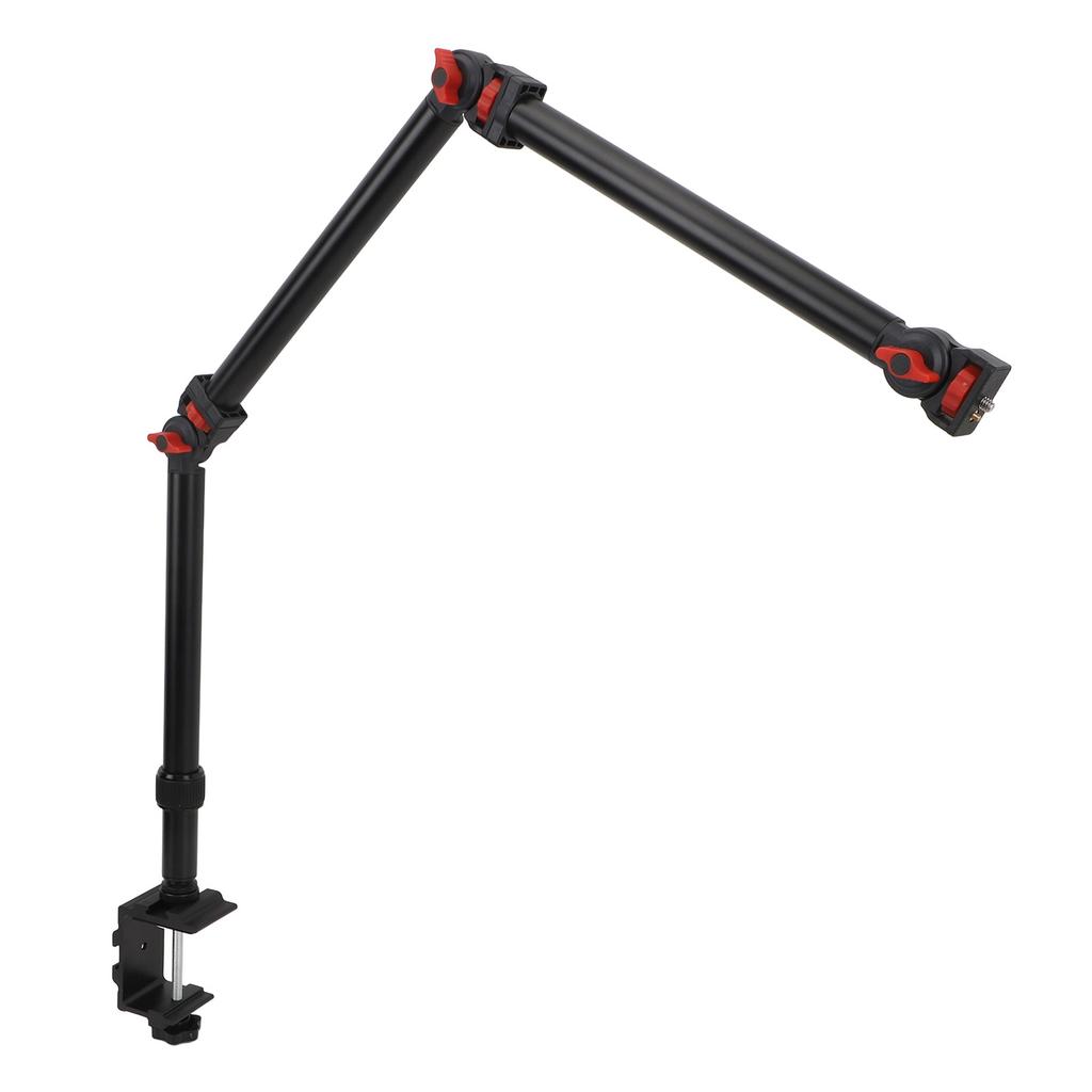 Camera Arm Clamp Mount Stand with 1 4in Screw Adjustable Articulating Arm Universal for Webcam Projector Phone