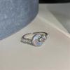 Tide Temperament Sweet Niche Versatile Design Ring Daily Commute Index Finger Ring