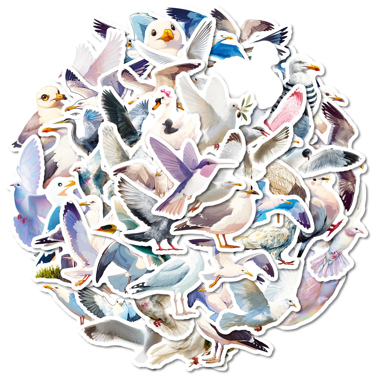 

Fun Sticker Pack For Water Bottles, Luggage, Laptop, And Phone Case Decoratio One Size