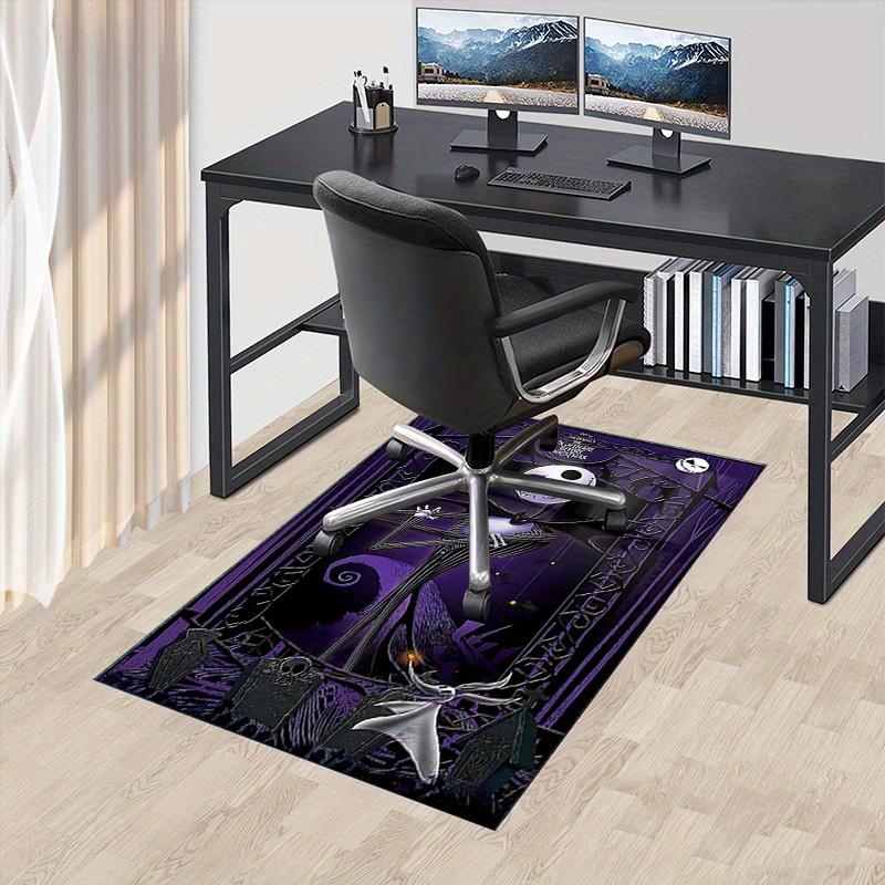 Office Rug Nightmare Before Christmas, Jack Skellington theme 3D Printed Anti-Slip Rug-Machine Washable for Living Room 60cm by 90cm