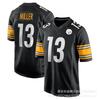 Pittsburgh Steelers NFL Football Jersey Custom Embroidered 8 Rodgers 4 Metcalf Fan Apparel Men