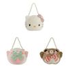 Hello Kitty Sheep Bear Plush Coin Purse With Zipper Closure For Kids And Girls