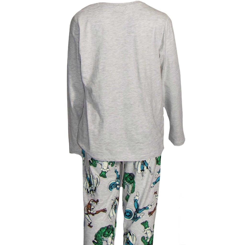 Marvel Avengers Childrens/Kids Super Hero In Training Long Pyjama Set (Pack of 2)