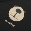 mont-bell WIC.T Montbear Face T-shirt Black (BK) Size S