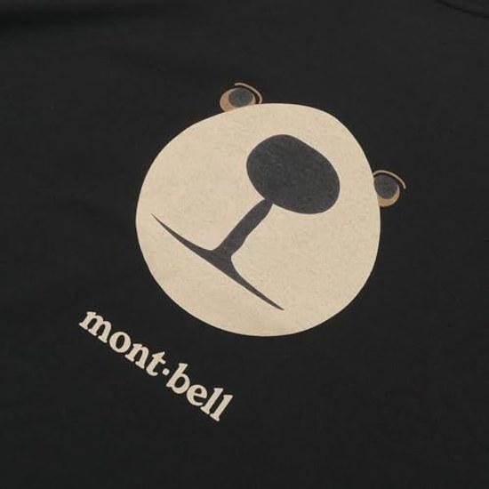 mont-bell WIC.T Montbear Face T-shirt Black (BK) Size S
