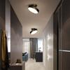 Modern LED all Copper Ceiling Lights Entrance Corridor Balcony Bedroom 40/50CM Black Gold Ceiling Lamps Home Decoration Lustres